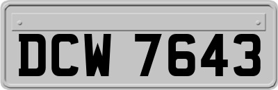 DCW7643