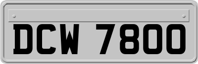DCW7800