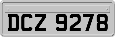 DCZ9278