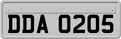 DDA0205