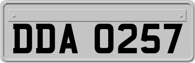 DDA0257