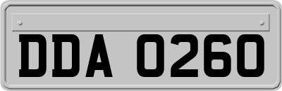 DDA0260