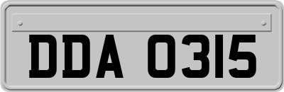 DDA0315