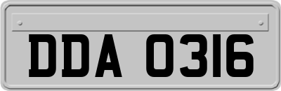 DDA0316