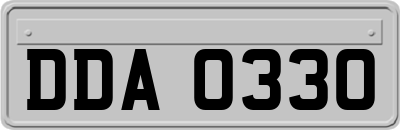 DDA0330