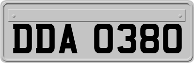 DDA0380
