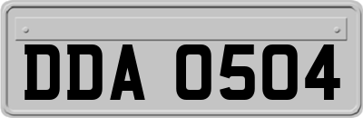DDA0504