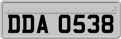 DDA0538