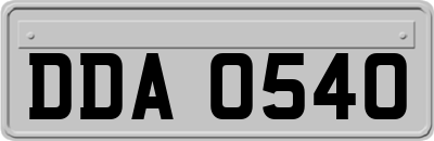 DDA0540