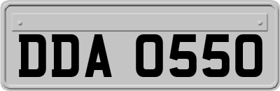 DDA0550
