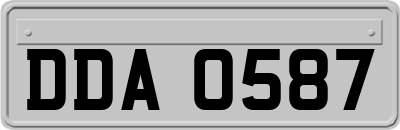 DDA0587