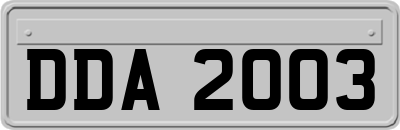 DDA2003
