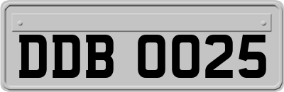 DDB0025