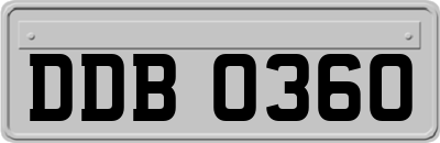 DDB0360