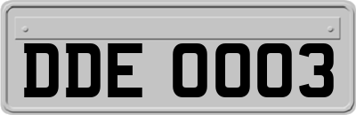 DDE0003