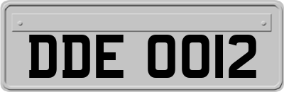 DDE0012