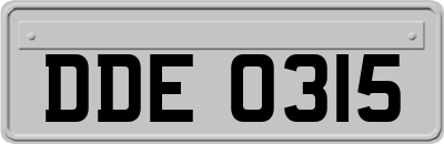 DDE0315