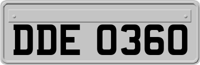 DDE0360