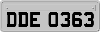 DDE0363