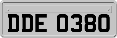 DDE0380
