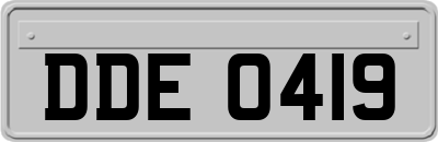 DDE0419
