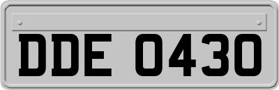 DDE0430