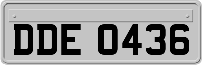DDE0436