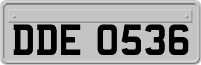 DDE0536