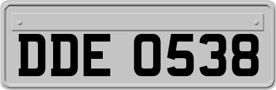 DDE0538