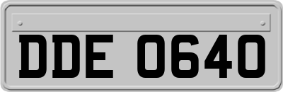 DDE0640