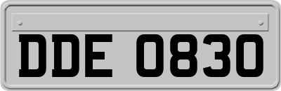 DDE0830