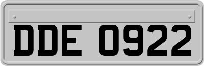 DDE0922