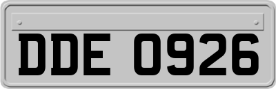 DDE0926