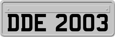 DDE2003