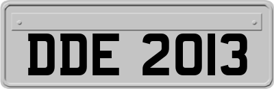 DDE2013