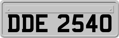 DDE2540