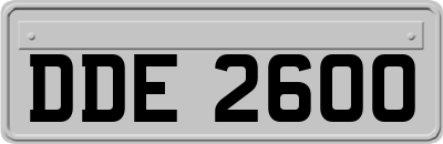 DDE2600