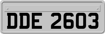DDE2603