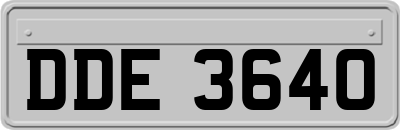 DDE3640