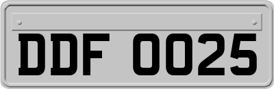DDF0025