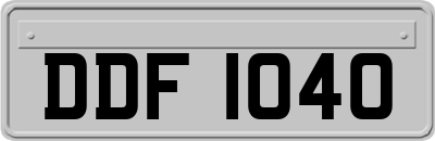 DDF1040