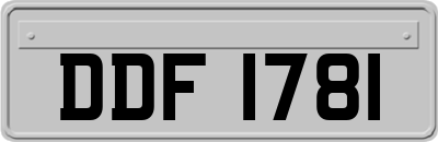 DDF1781
