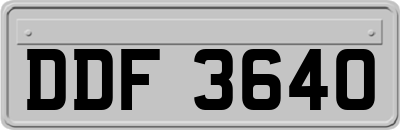 DDF3640