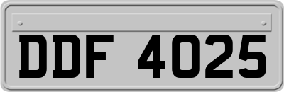 DDF4025