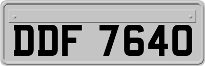DDF7640