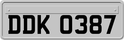 DDK0387