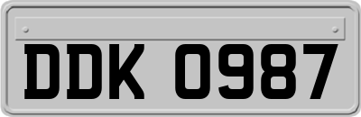DDK0987
