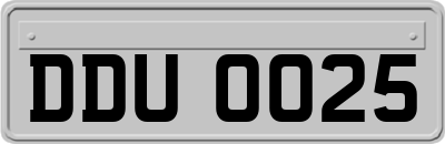 DDU0025