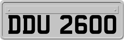 DDU2600