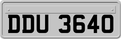 DDU3640